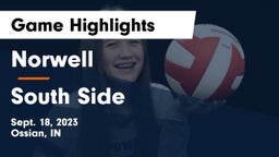 Norwell  vs South Side  Game Highlights - Sept. 18, 2023