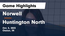 Norwell  vs Huntington North  Game Highlights - Oct. 5, 2023
