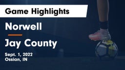 Norwell  vs Jay County Game Highlights - Sept. 1, 2022