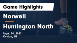 Norwell  vs Huntington North  Game Highlights - Sept. 26, 2022