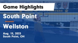 South Point  vs Wellston Game Highlights - Aug. 15, 2023