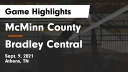 McMinn County  vs Bradley Central  Game Highlights - Sept. 9, 2021