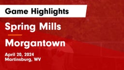 Spring Mills  vs Morgantown  Game Highlights - April 20, 2024