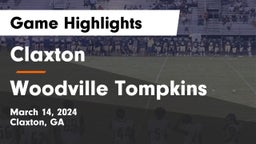 Claxton  vs Woodville Tompkins Game Highlights - March 14, 2024