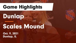 Dunlap  vs Scales Mound Game Highlights - Oct. 9, 2021