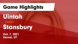 Uintah  vs Stansbury  Game Highlights - Oct. 7, 2021