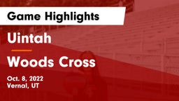 Uintah  vs Woods Cross  Game Highlights - Oct. 8, 2022