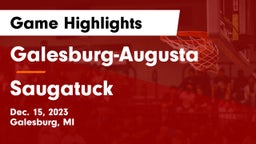 Galesburg-Augusta  vs Saugatuck  Game Highlights - Dec. 15, 2023
