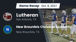 Recap: Lutheran  vs. New Braunfels Christian Academy 2021