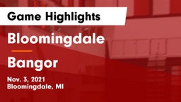 Bloomingdale  vs Bangor Game Highlights - Nov. 3, 2021