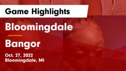 Bloomingdale  vs Bangor Game Highlights - Oct. 27, 2022