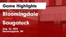 Bloomingdale  vs Saugatuck  Game Highlights - Aug. 26, 2023