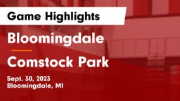Bloomingdale  vs Comstock Park  Game Highlights - Sept. 30, 2023