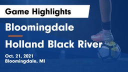 Bloomingdale  vs Holland Black River Game Highlights - Oct. 21, 2021