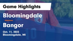 Bloomingdale  vs Bangor Game Highlights - Oct. 11, 2023