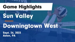 Sun Valley  vs Downingtown West  Game Highlights - Sept. 26, 2023