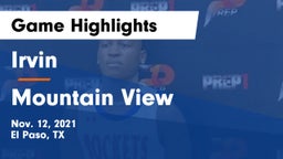 Irvin  vs Mountain View  Game Highlights - Nov. 12, 2021