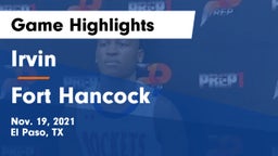 Irvin  vs Fort Hancock Game Highlights - Nov. 19, 2021