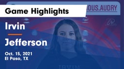 Irvin  vs Jefferson  Game Highlights - Oct. 15, 2021