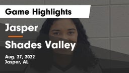 Jasper  vs Shades Valley  Game Highlights - Aug. 27, 2022