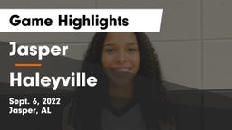 Jasper  vs Haleyville  Game Highlights - Sept. 6, 2022