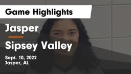 Jasper  vs Sipsey Valley Game Highlights - Sept. 10, 2022