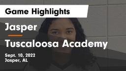 Jasper  vs Tuscaloosa Academy Game Highlights - Sept. 10, 2022