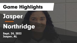 Jasper  vs Northridge  Game Highlights - Sept. 24, 2022