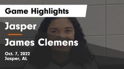 Jasper  vs James Clemens  Game Highlights - Oct. 7, 2022