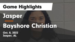 Jasper  vs Bayshore Christian  Game Highlights - Oct. 8, 2022