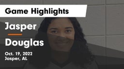 Jasper  vs Douglas  Game Highlights - Oct. 19, 2022