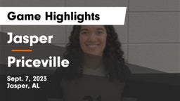 Jasper  vs Priceville  Game Highlights - Sept. 7, 2023