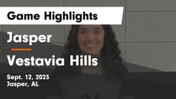 Jasper  vs Vestavia Hills  Game Highlights - Sept. 12, 2023