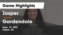 Jasper  vs Gardendale  Game Highlights - Sept. 14, 2023