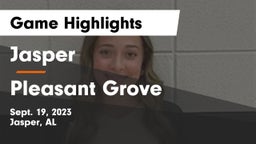 Jasper  vs Pleasant Grove  Game Highlights - Sept. 19, 2023