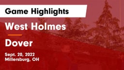 West Holmes  vs Dover  Game Highlights - Sept. 20, 2022