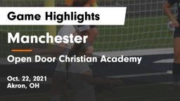 Manchester  vs Open Door Christian Academy Game Highlights - Oct. 22, 2021