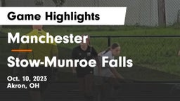Manchester  vs Stow-Munroe Falls  Game Highlights - Oct. 10, 2023