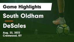 South Oldham  vs DeSales  Game Highlights - Aug. 23, 2022