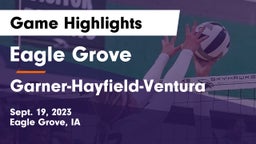 Eagle Grove  vs Garner-Hayfield-Ventura  Game Highlights - Sept. 19, 2023