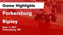 Parkersburg  vs Ripley Game Highlights - Sept. 9, 2021