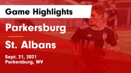 Parkersburg  vs St. Albans Game Highlights - Sept. 21, 2021