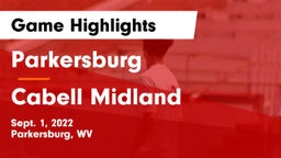 Parkersburg  vs Cabell Midland Game Highlights - Sept. 1, 2022