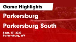 Parkersburg  vs Parkersburg South Game Highlights - Sept. 13, 2022
