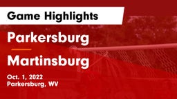 Parkersburg  vs Martinsburg Game Highlights - Oct. 1, 2022