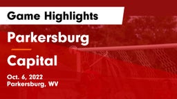 Parkersburg  vs Capital  Game Highlights - Oct. 6, 2022