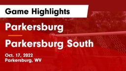 Parkersburg  vs Parkersburg South  Game Highlights - Oct. 17, 2022