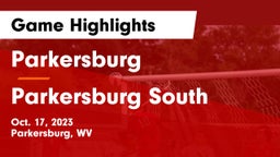 Parkersburg  vs Parkersburg South  Game Highlights - Oct. 17, 2023