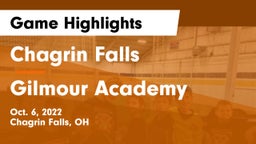 Chagrin Falls  vs Gilmour Academy Game Highlights - Oct. 6, 2022