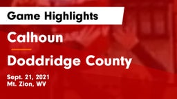 Calhoun  vs Doddridge County  Game Highlights - Sept. 21, 2021